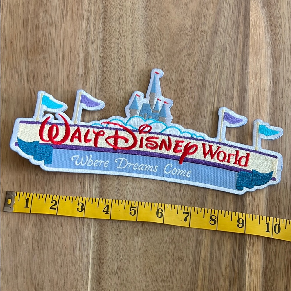 Walt Disney World Embroidered Patch